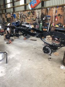 Barrys Custom Fab black chassis