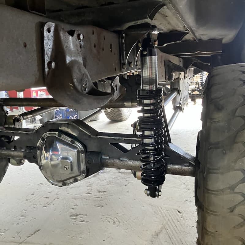 Barrys Custom Fab black suspension coil