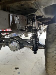 Barrys Custom Fab black suspension coil