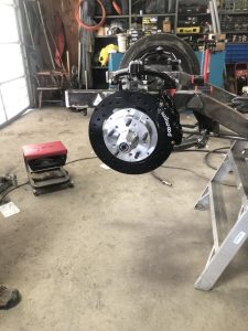 Barrys Custom Fab chassis with Wildwood tires